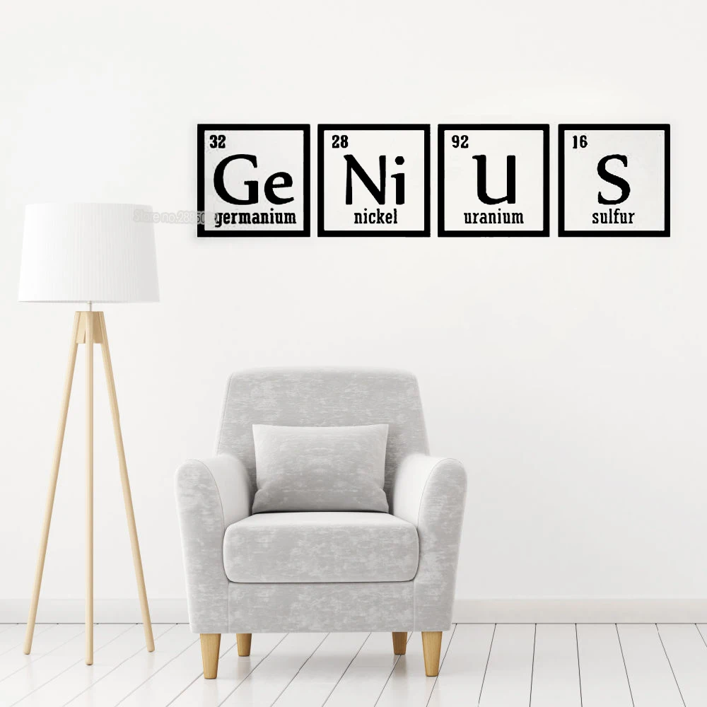 

Новые наклейки на стену, наклейка, серия периодических элементов стола, комбинированные художественные виниловые наклейки для гостиной, спальни, декор для стен в общежитии LC431