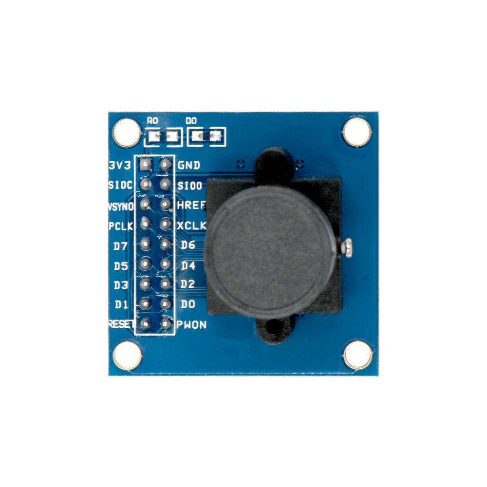 

OV7670 camera module OV7670 module Supports VGA CIF auto exposure control display active size 640X480 For Arduino