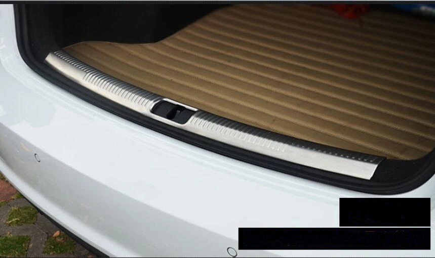 for Audi A3 8 V Berlina Acciaio Cromato Piastra di Protezione Paraurti Interno Posteriore Esterno Auto Cromo Styling Parts 1 pz for Audi A3 8 V Berlina Acciaio Cromato Piastra di Protezione Paraurti Interno Posteriore Esterno Auto Cromo Styling Parts 1 pz