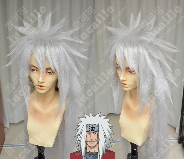 

NARUTO Jiraiya Gama Sennin Ero-sennin Sato no Kyoki cosplay wig wigs