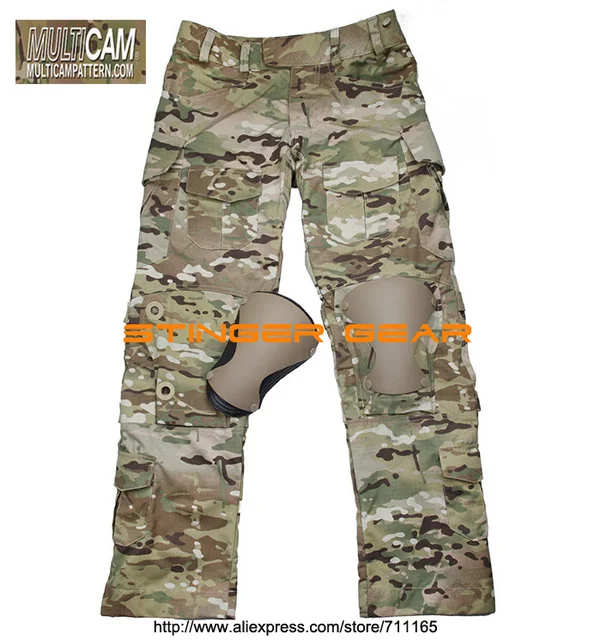 TMC L9 Tactical Combat Pants Multicam With Knee Pads Original Multicam