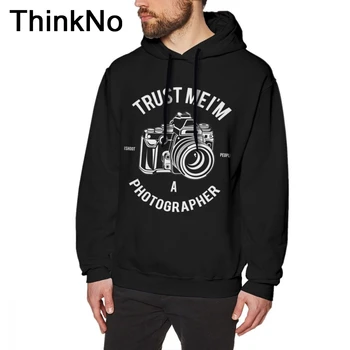 

Photographer Sweatshirt Male Retro hoodies Round Collar Big Size Casual New Arrival 3D Print Long sleeve