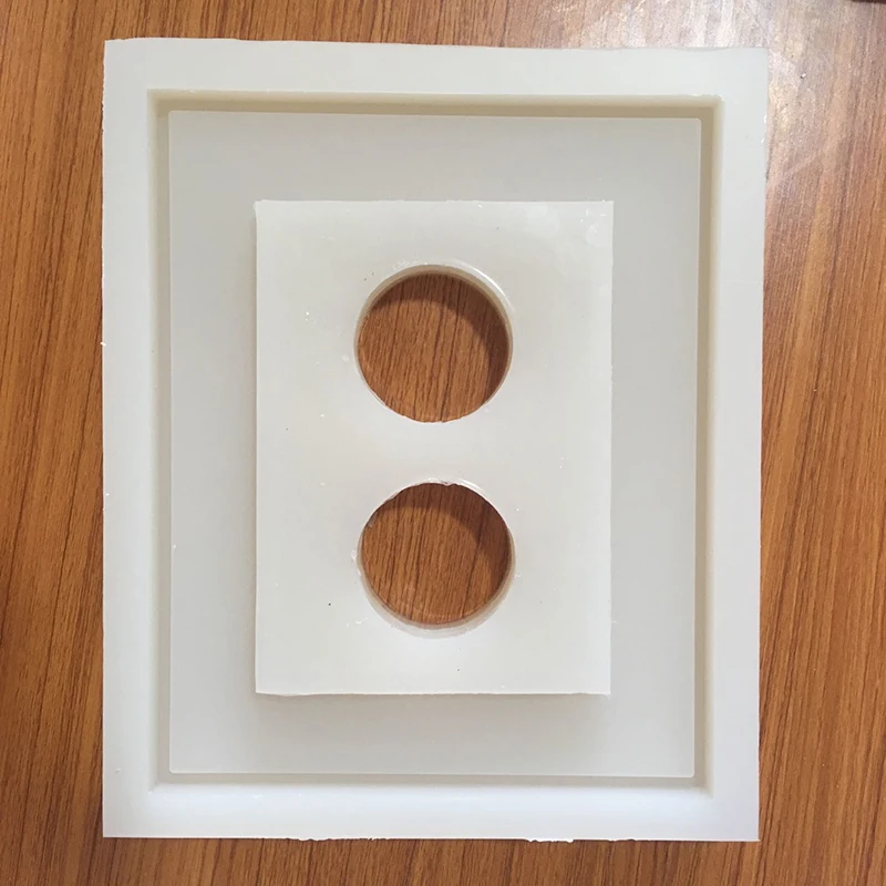  Cement square photo frame silicone mold concrete DIY handmade resin frame office bedroom gift ornam - 32953846088