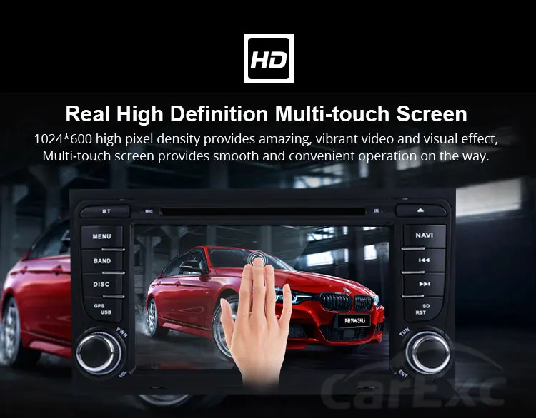 Discount CarExc Android 9.0 For Audi A4 S4 RS4 SEAT EXEO Car DVD Player With GPS Navigation System WiFi Bluetooth USB SD Radio Multimedia 12