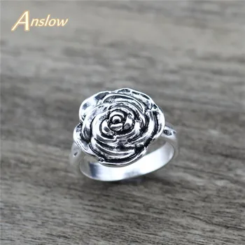 SUPER VENTA ❤️ Anslow-joyería a la moda para mujer, de alta calidad, rosas especiales, anillo estilo Retro para dedo, regalo - discount item 48% OFF Joyas y complementos