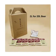 20L Beer Starter Kit Beer Yeast Hop Malt Concentrated Juice Liquid Malt Extract For Home Brew Beer Making Protocol