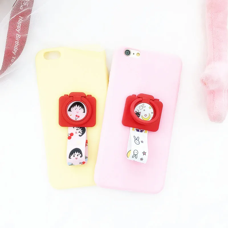 SIANCS 2 in1 Finger Ring Holder Short Phone Straps Universal Phone Holder For IPhonexs Xiaomi Samsung Smartphone Stand SIANCS 2 in1 Finger Ring Holder Short Phone Straps Universal Phone Holder For IPhonexs Xiaomi Samsung Smartphone Stand