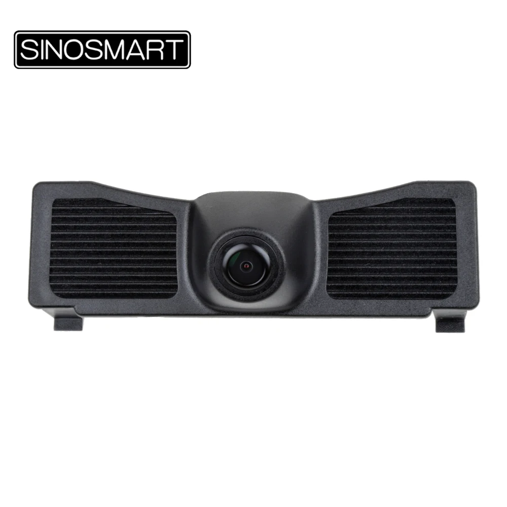 

SINOSMART High Quality Car Front View Special Parking Camera for Toyota Land Cruiser Firm Installation LC200 2018 Under Car Logo