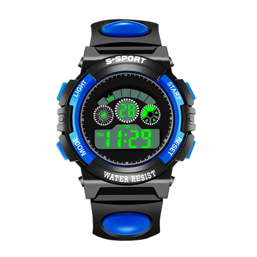 

Men Wrist Watch Fashion Digital LED Analog Quartz Alarm Date Sports Mens Military Style Waterproof Watches Man Electronic Watch