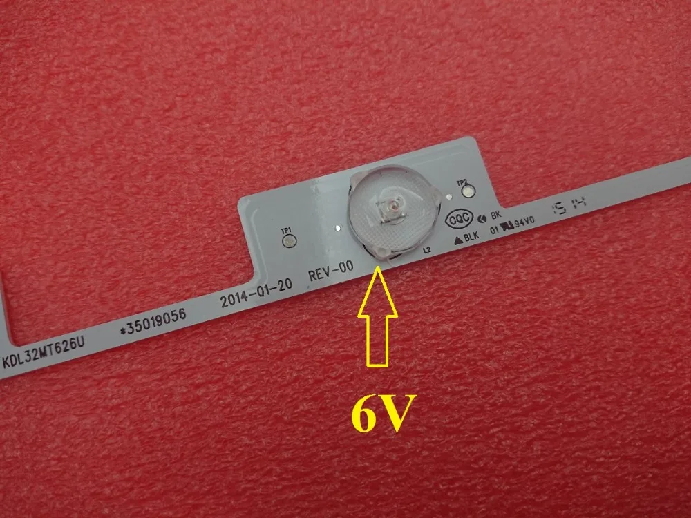 Новинка 100 шт.(50*3 светодиодный* 6 в+ 50*4 светодиодный* 6 в) светодиодный подсветка для KDL32MT626U 35019055 35019056