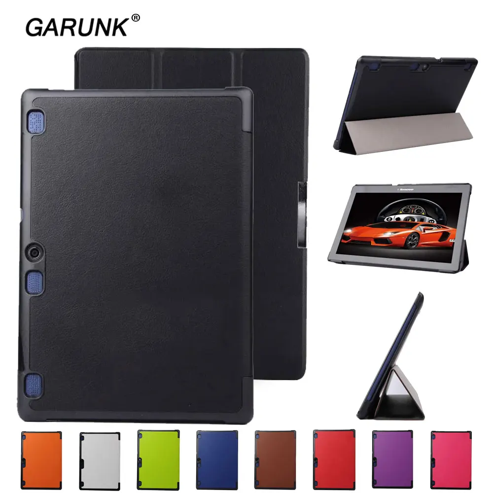 

for Lenovo Tab 2 A10 70 A10-70F Tablet Cover 10.1 inch (not for A7600) for Lenovo X30F X30L A10-30 Leather Protective Case