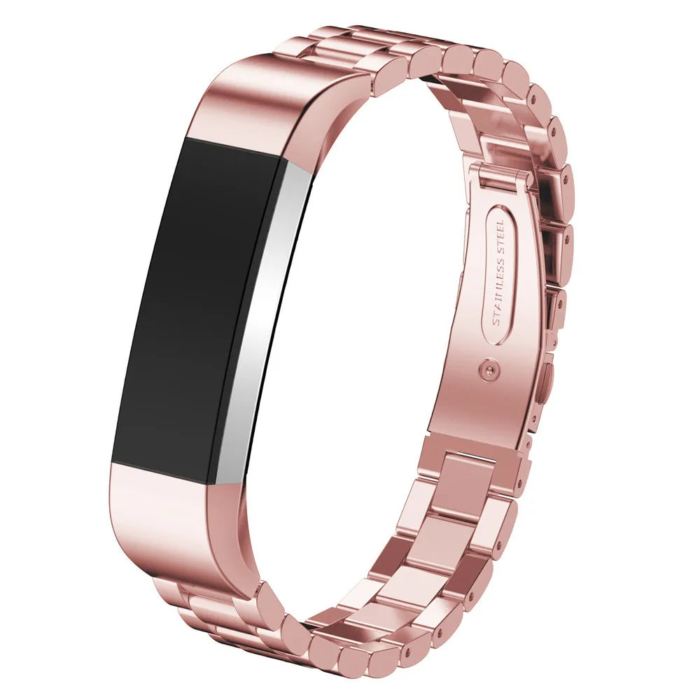 Лучшая цена! Нержавеющая сталь Часы наручные ремешок для Fitbit Alta Smart Высокое качество Прямая jul4