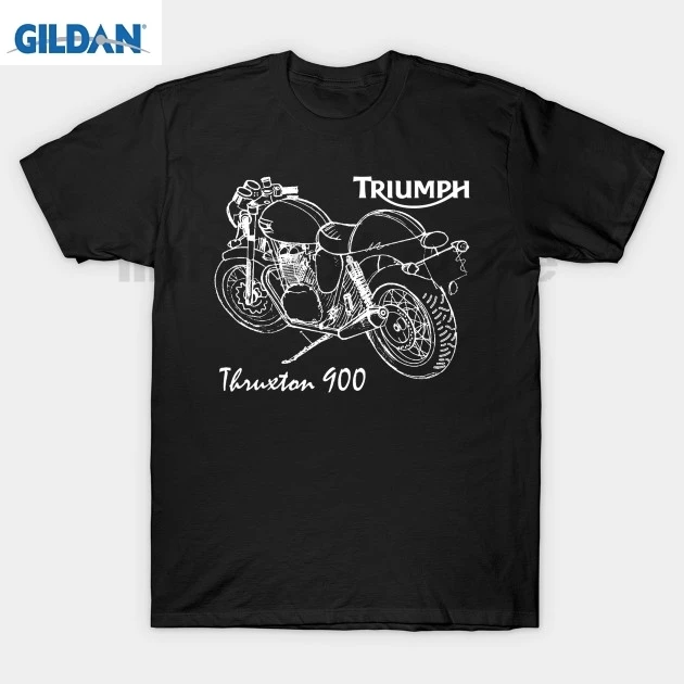 Победная мотоциклетная рубашка мужская Триумф Thruxton 900 футболка | Мужская одежда