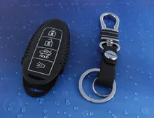 Couro para ensolarado livina tiida chave fob keyless entrada remoto transmissor capa caso w