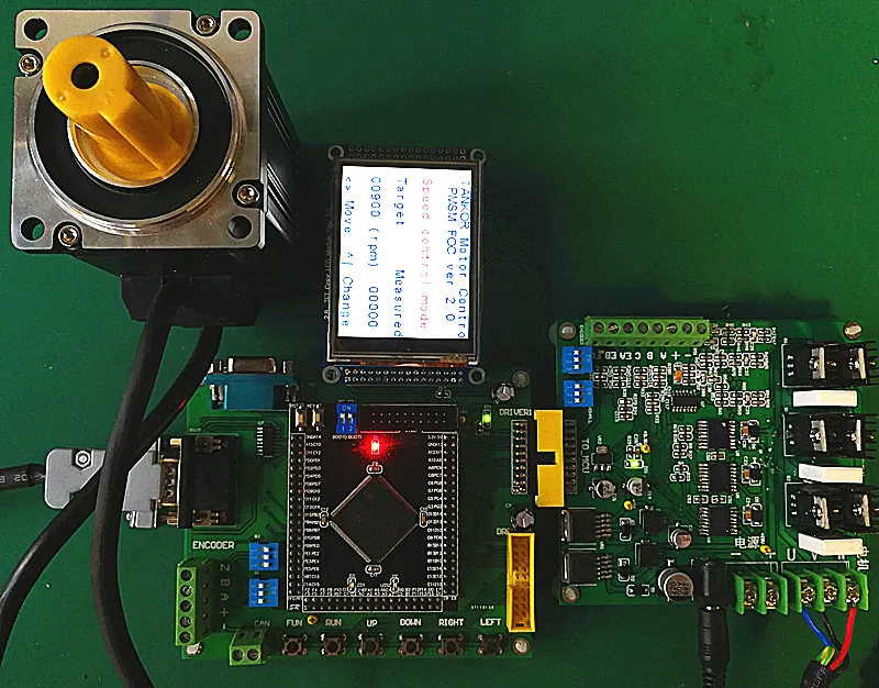 

AC Servo Motor PMSM Vector Development Board STM32 (including PMSM Motor 36V, 2500 Wire Encoder