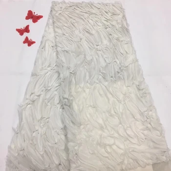 

2018 African dry lace fabrics high quality cotton lace fabric for party dress fashion swiss voile lace in switzerland