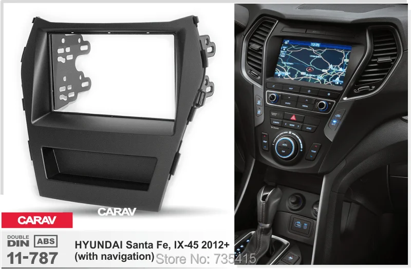 CARAV 11-787 Car Radio Installation Trim Fascia Panel