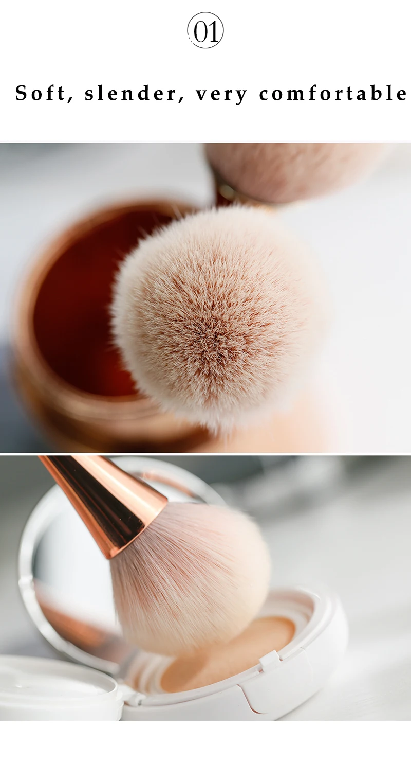 makeup brushes  (8)