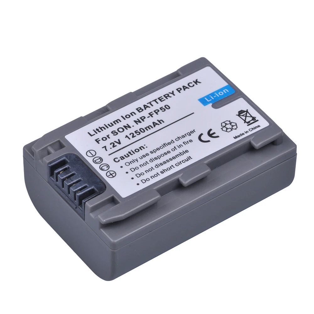 UK Battery for Sony DCR-DVD105 DCR-DVD105E NP-FP60 NP-FP70 7.4V RoHS 