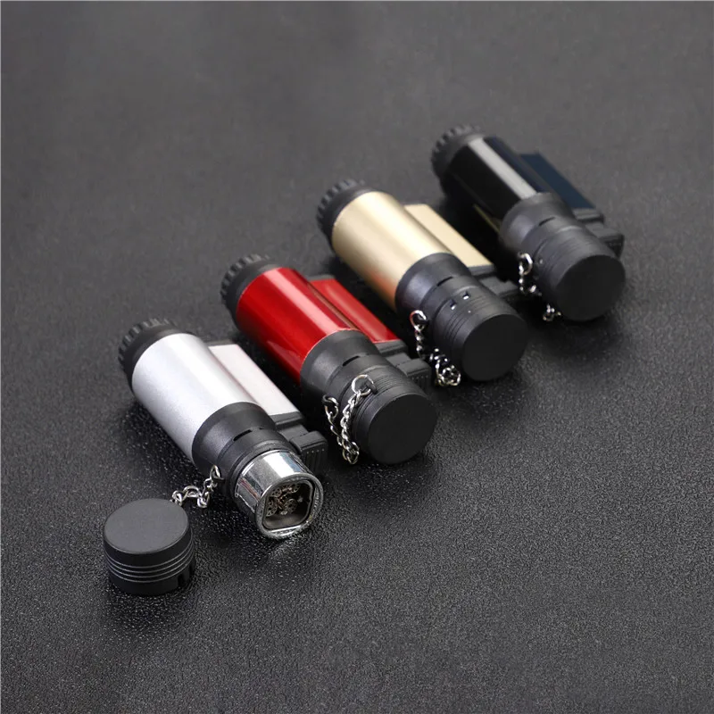 

Metal Cigar Turbo Lighters smoking accessories Cigarette Lighter gas Lighter Gadgets For Men Creative Electronic Lighters