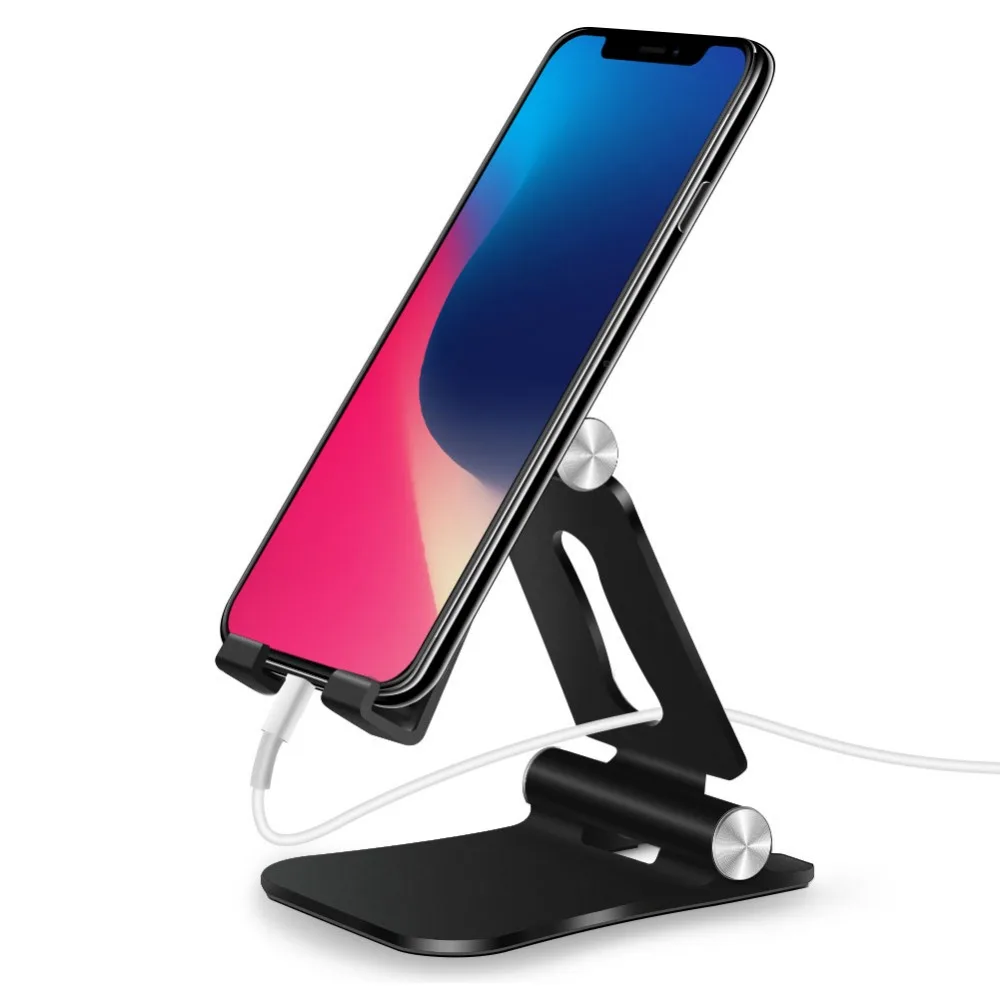 Desk Phone Stand for iPad,Air Flexible Foldable Table Phone Holder for