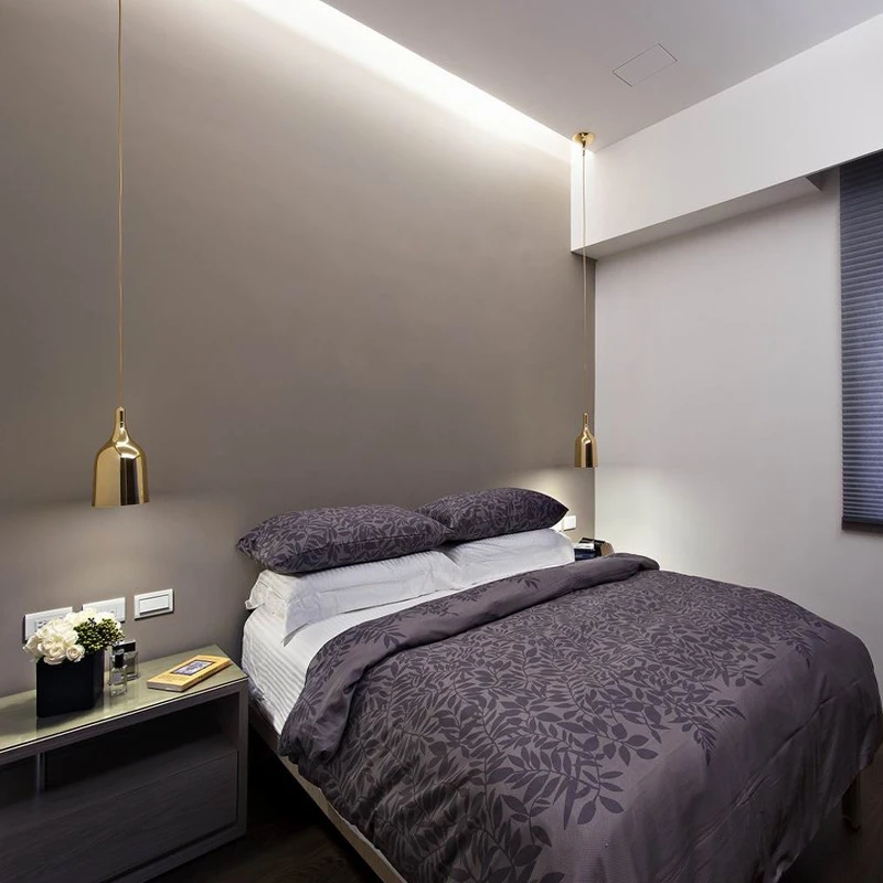 Eusolis Moderne Bel colgante luces Hanglampen iluminación Interior comedor luces brillo Pendente Para Quarto luminarias