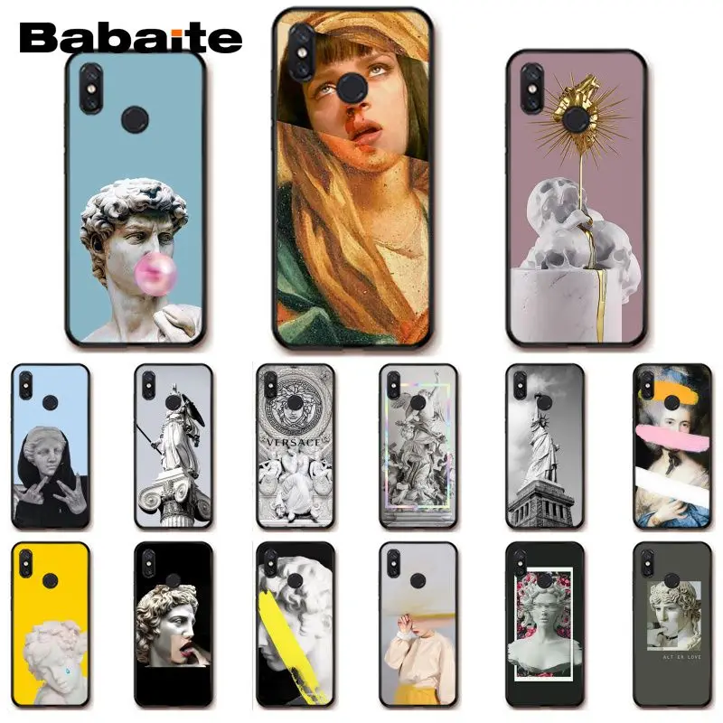 

Babaite Vintage Plaster Statue David Art Printing Phone Case for Xiaomi MiA1 A2 lite F1 Redmi 6A 4X 5Plus S2 Note7 Redmi Note4