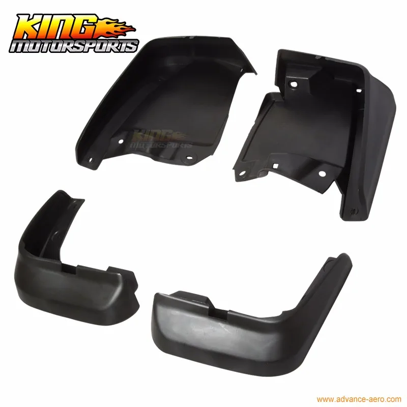 Подходит для 12-14 2012 2013 Honda Civic 4Dr Sedan OE style Mud Flap Guard 4 шт.-PU