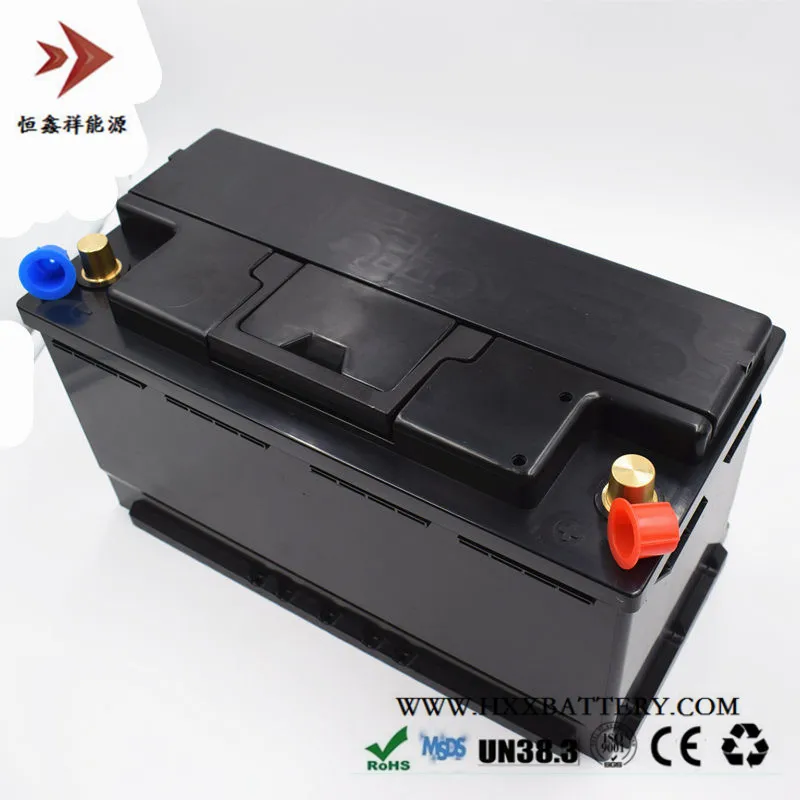 Beste 12.8 V 90AH LiFePo4 LFP Lithium ijzerfosfaat Batterij met BMS Board 1000A CCA voor Auto Batterij Lange Levensduur Diepe cycli