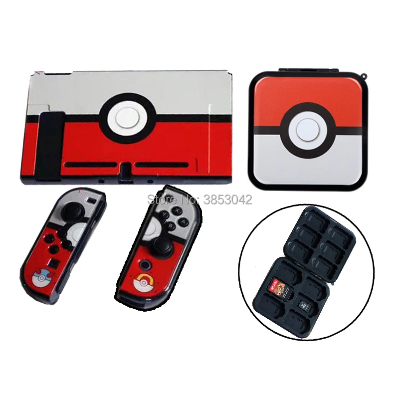 2 in 1 for Nintend Switch Accessories Hard Shell Housing Cover Cases Directly Docking with NX NS Switch Game Card Storage Box (5)