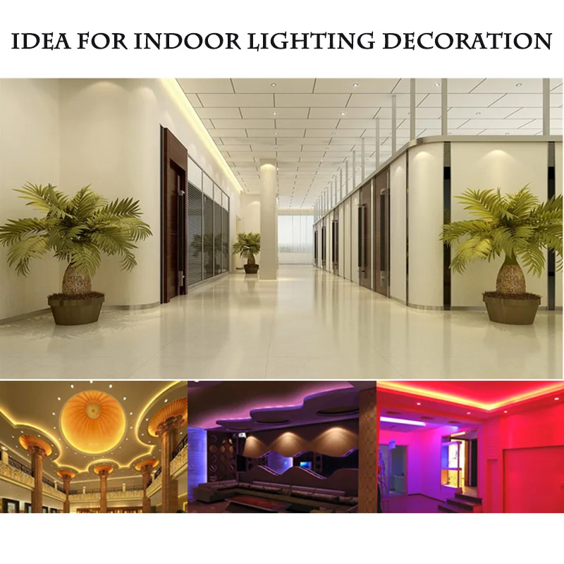 DC12V Светодиодные ленты 5050 RGB ЧЕРНЫЙ печатной платы 60 светодиодов/м 5 м IP20 IP65
