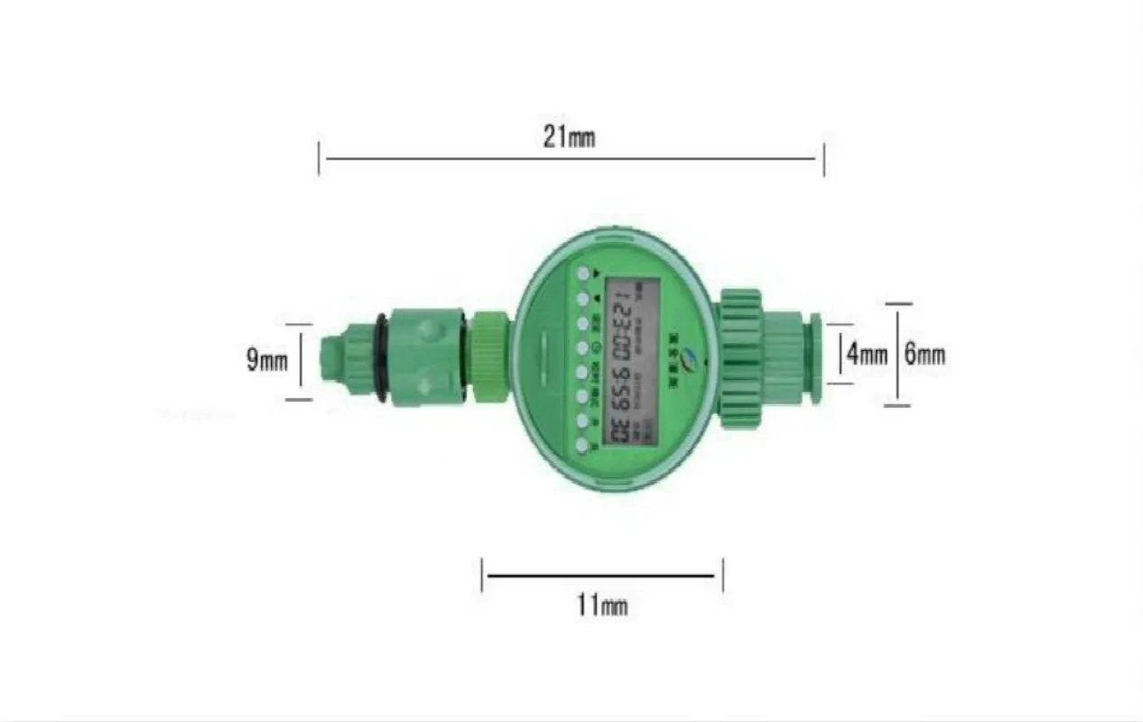 LCD Waterproof Automatic Electronic Solenoid valver Water Timer Garden Irrigation Controller Intelligence Watering System