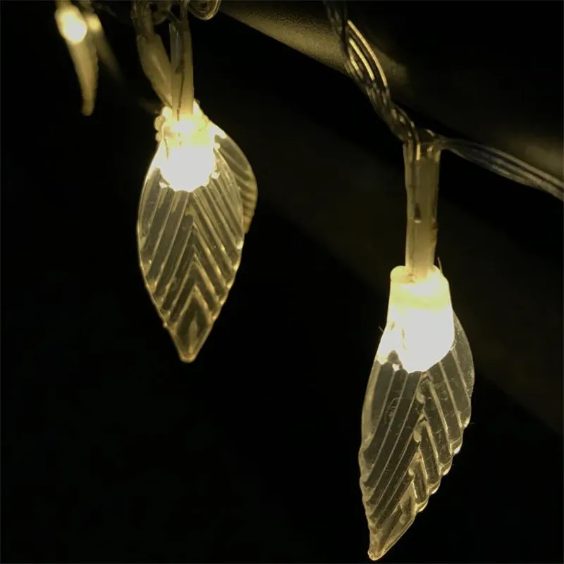 unique handmade 20LED String Lights with plastic leaf, holiday lighting, Vase flower arrangement,DIY wedding decoration unique handmade 20LED String Lights with plastic leaf, holiday lighting, Vase flower arrangement,DIY wedding decoration