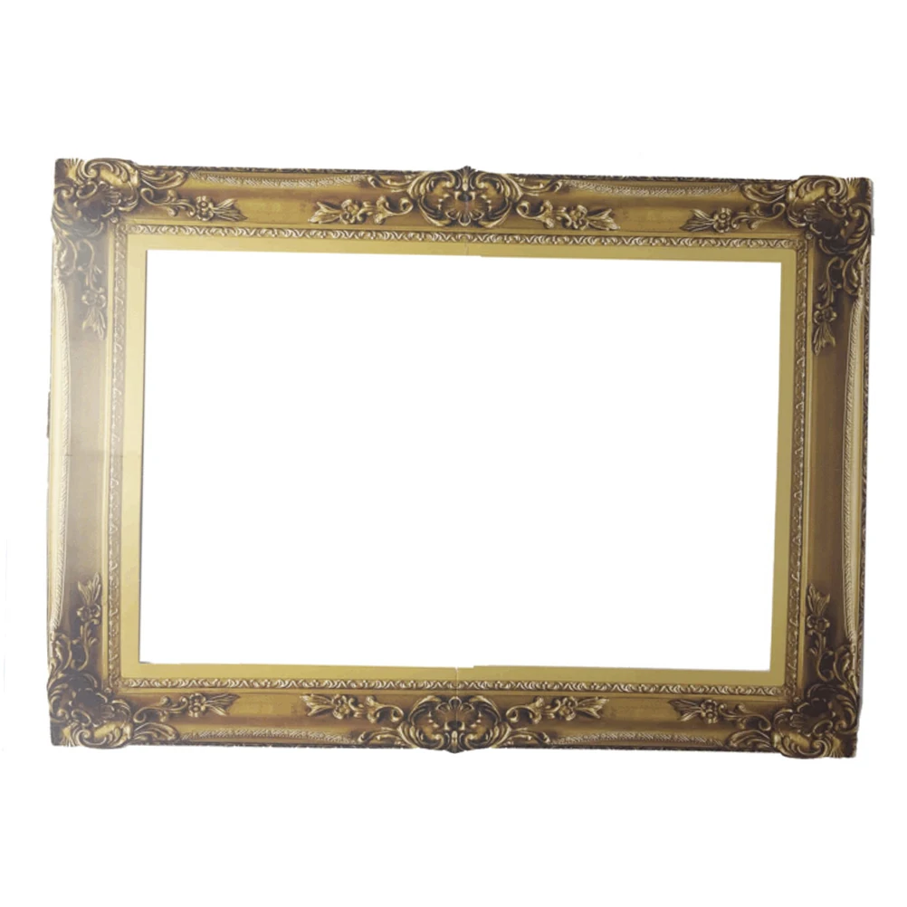 DIY Paper Picture Frame Cutouts Antique Photo Booth Props for Wedding