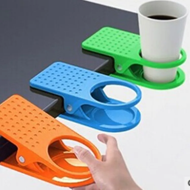 3Pcs/lot Table Cup Holder Creative Drinklip Home Office Room Drink