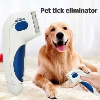 

Electric Dog Flea Cleaning Brush Pets Puppy Cats Lice Louse Cleaner Comb Parasite Killer Remover Tool Pets Health Care Supplies