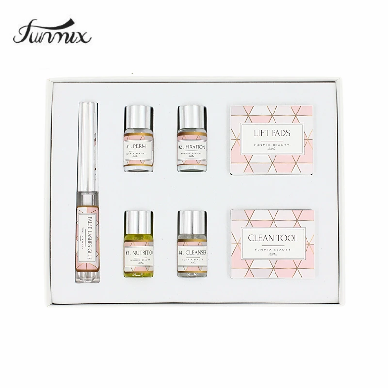  Mini Eyelash Perming Kit lashes lifting Cilia Lift extension perm Set with Rods Glue Curling and Nu