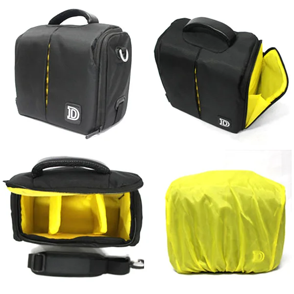 

Waterproof Camera Bag for Nikon D3200 D3100 D5100 D7100 D5200 D5300 D3300 D90 D7000 D610 Canon 600D with Rain Cover Photo Case