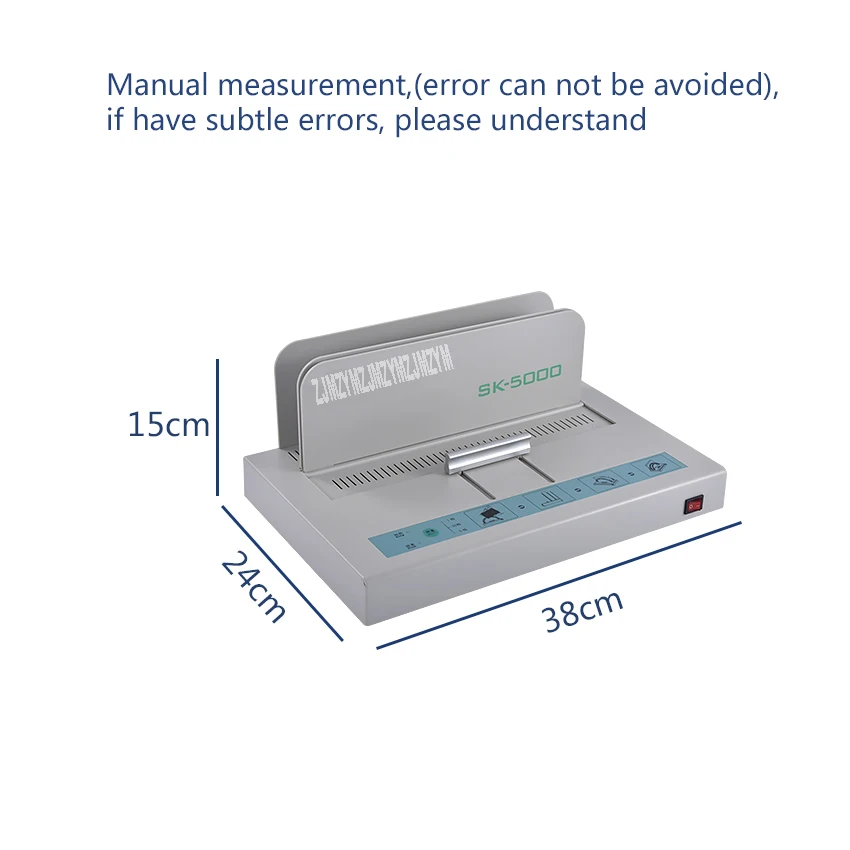 Горячая клея переплет машина Настольный идеальный бумажный термальный переплет электрическая металлическая книга Maquina De Encuadernadora SK5000