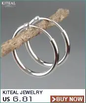 Круглые серьги-кольца из настоящего 925 пробы серебра 20 мм 30 мм 40 мм 50 мм для мужчин wo мужские трендовые круглые серьги толщиной 2 мм