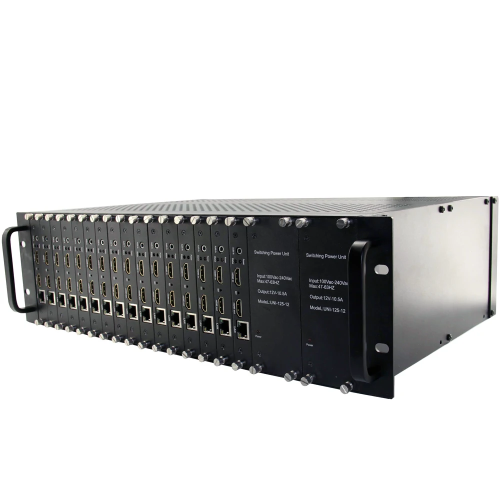 3U Rack HEVC 16 Channels HDMI To IP Video IPTV Encoder H.265 H.264 Live Streaming Broadcast RTMP RTMPS Encoder 3U Rack HEVC 16 Channels HDMI To IP Video IPTV Encoder H.265 H.264 Live Streaming Broadcast RTMP RTMPS Encoder