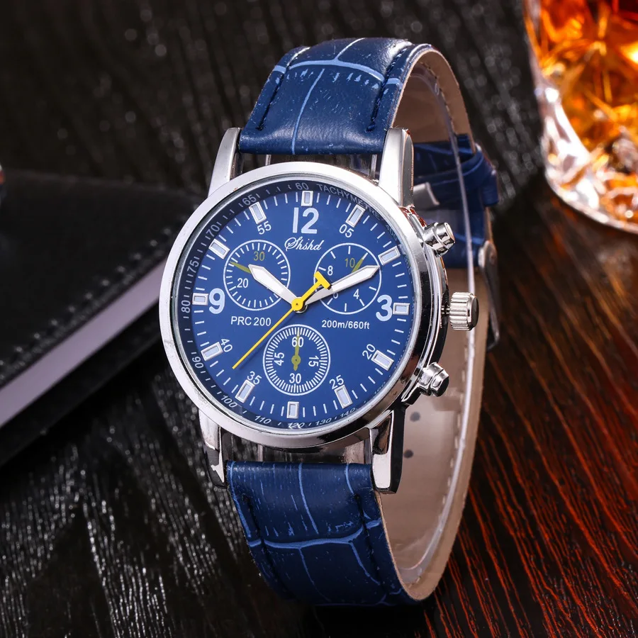 Модные кожаные мужские часы Blue Ray, мужские часы, мужские часы, Топ бренд, Роскошные мужские часы, часы, relogio masculino, reloj hombre