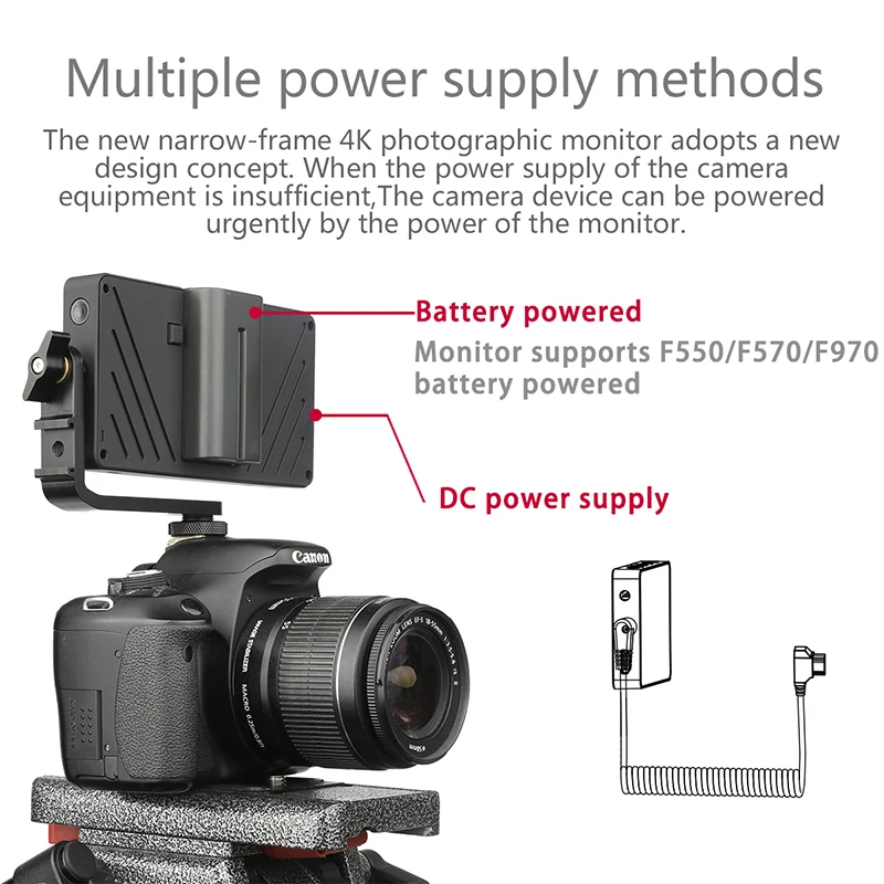 Bestview S5 5 дюймов 4 К поле DSLR монитор с Поворотный кронштейн держатель ZHIYUN кран 2 Weebill