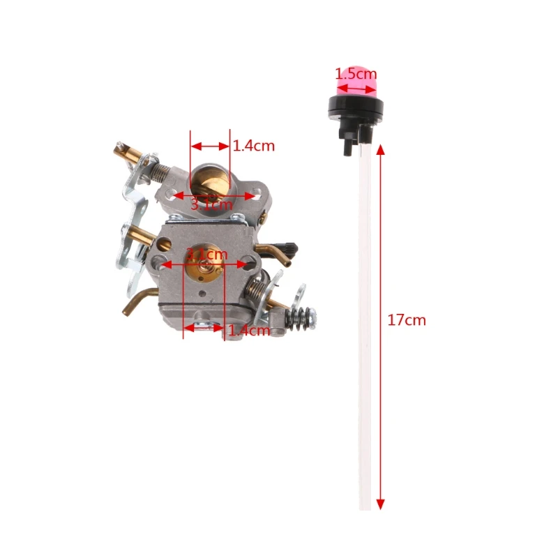 Qilejvs Карбюратор Carb ДЛЯ Poulan для мастера для зама C1M-W26C 545070601 P3314 P3416 P3516PR Sep22