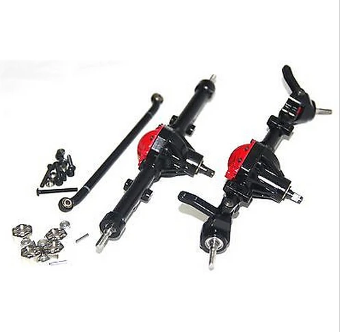 

2014 New Complete Alloy Front/Rear Axle for 1/10 RC Crawler D90 SCX10 TF2