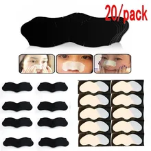 Новая мода, 20 черных точек, Глубокая чистка, бамбуковый уголь, Минеральная Маска для носа, полоски, бамбуковый уголь, черный нос, красота, товары для дома