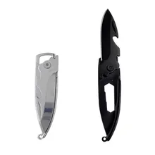 Multi ferramenta de casca edc gadget sobreviver bolso fruta chaveiro multifuncional chave anel ao ar livre acampamento peeler multiuso mini caminhada