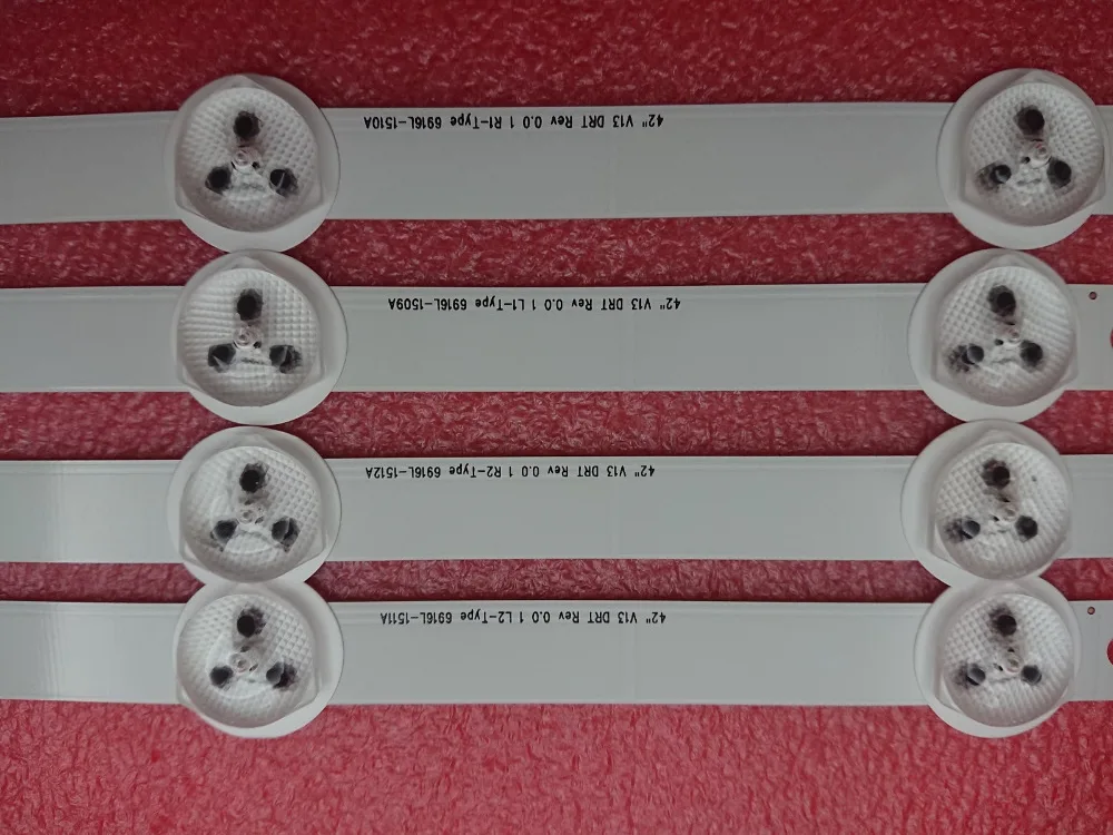 Новинка оригинальная Светодиодная лента 10 шт. для LG LC420DUE 42LN6150 42 V13 DRT 6637L 0025A 6916L 1509A