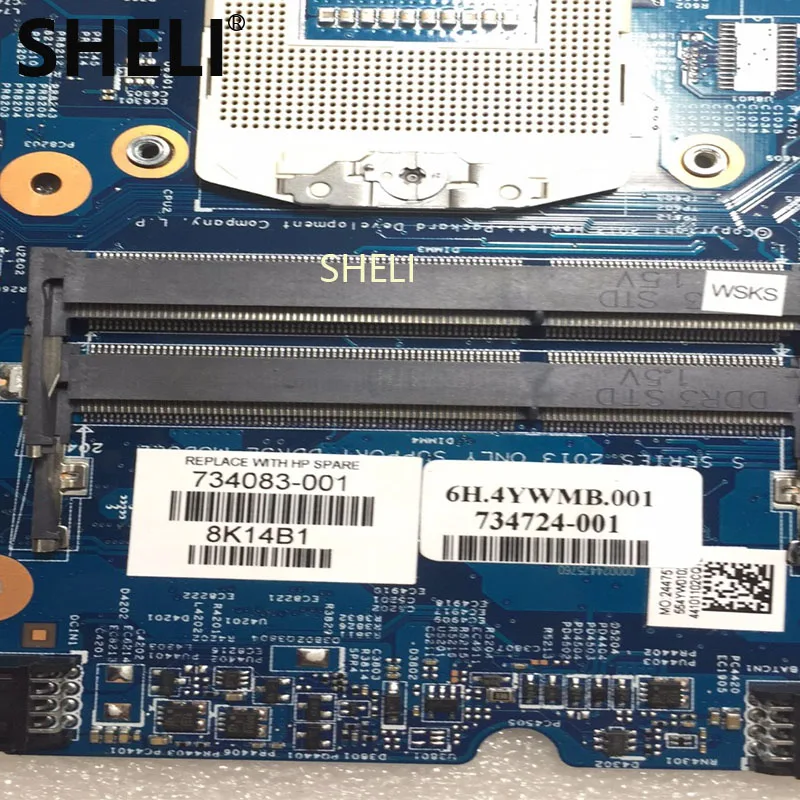 SHELI ل HP 450 G1 440 G1 اللوحة المحمول 734083-001 734083-501 العلامة التجارية جديد