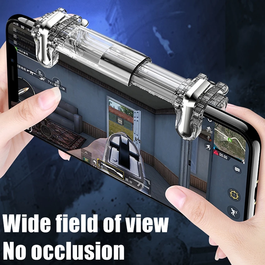 TOFOCO Pubg Mobile Controller L1 R1 Phone Gamepad Trigger Fire Button Aim Key l1r1 Shooter Pubg Controller For iphone Android
